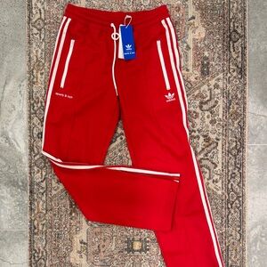 Adidas Red Joggers / Sporty and Rich